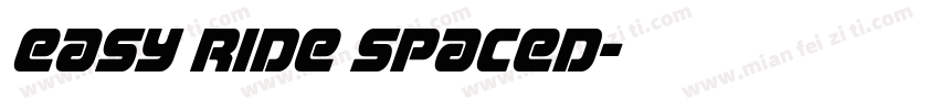 Easy Ride Spaced字体转换